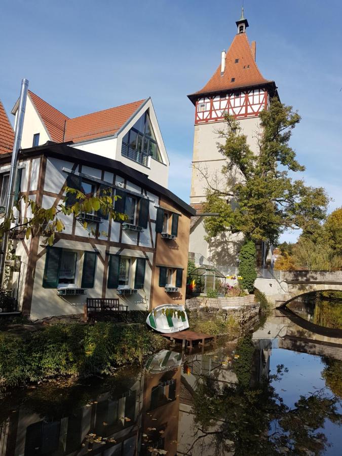 ☆ Gemuetliches Apartment In Der Naehe Von Stuttgart 魏布林根 外观 照片